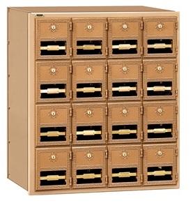 Brass Mailbox 16 Door Cluster Units